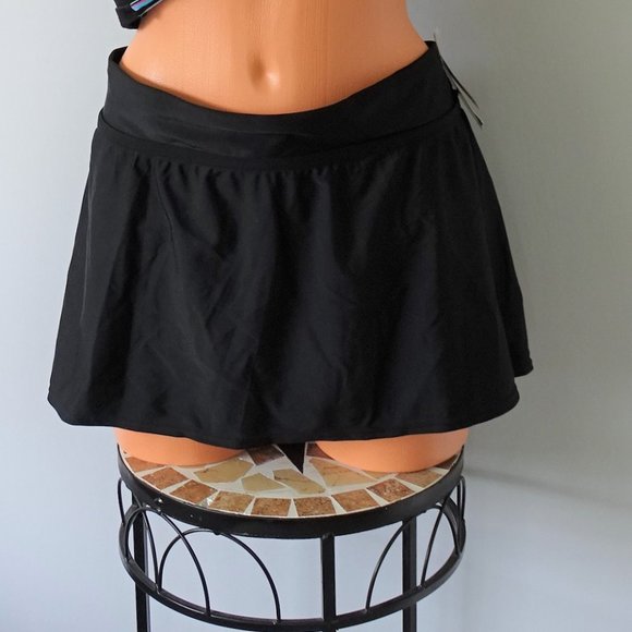 NWT Reebok Chevron Pink 2 Pc Skirted Tankini Set - Picture 2 of 4